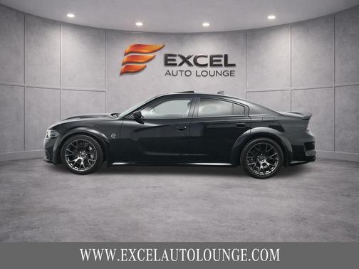 Pitch Black Clearcoat 2021 Dodge Charger SRT Hellcat