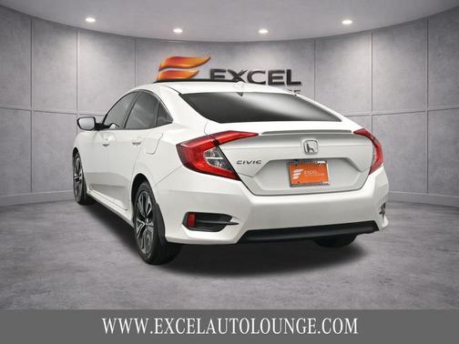 White 2016 Honda Civic EX-T