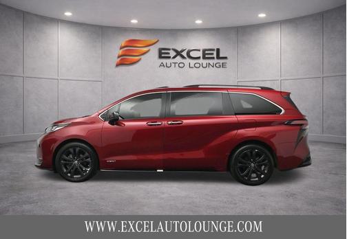 Ruby Flare Pearl 2021 Toyota Sienna XSE 7 Passenger