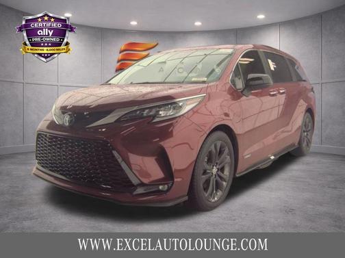 Ruby Flare Pearl 2021 Toyota Sienna XSE 7 Passenger