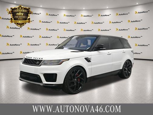 White 2018 Land Rover Range Rover Sport SE