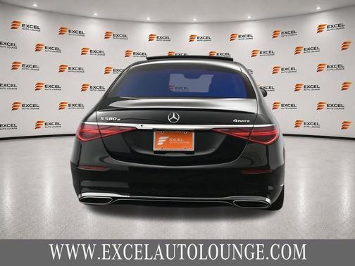 Black 2024 Mercedes-Benz S-Class S 580e 4MATIC