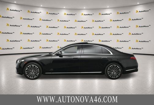 Black 2024 Mercedes-Benz S-Class S 580e 4MATIC