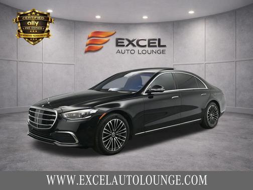 Black 2024 Mercedes-Benz S-Class S 580e 4MATIC