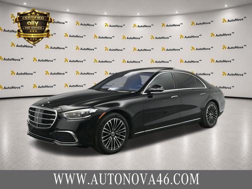 Black 2024 Mercedes-Benz S-Class S 580e 4MATIC