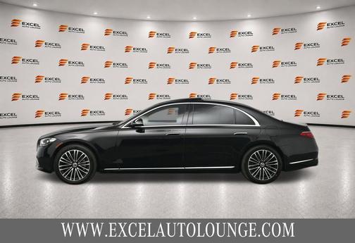 Black 2024 Mercedes-Benz S-Class S 580e 4MATIC