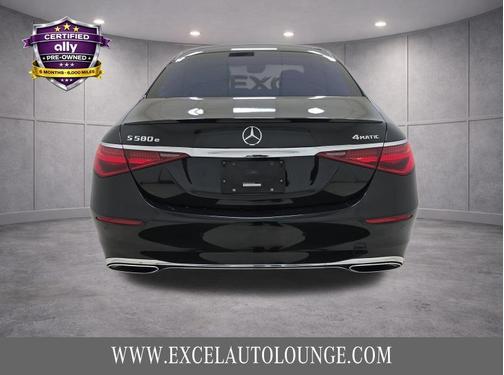 Black 2024 Mercedes-Benz S-Class S 580e 4MATIC