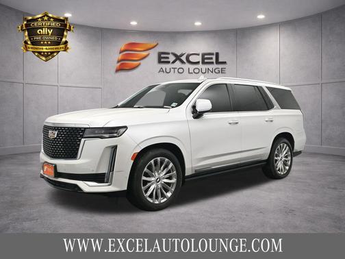 Crystal White Tricoat 2021 Cadillac Escalade Premium Luxury