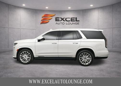 Crystal White Tricoat 2021 Cadillac Escalade Premium Luxury