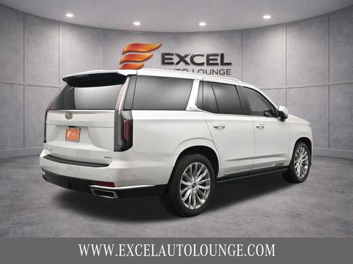Crystal White Tricoat 2021 Cadillac Escalade Premium Luxury