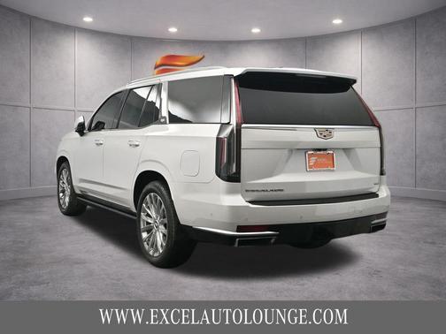 Crystal White Tricoat 2021 Cadillac Escalade Premium Luxury