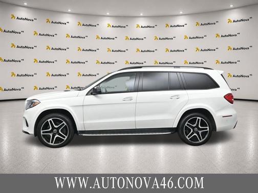 White 2018 Mercedes-Benz GLS 550 Base 4MATIC