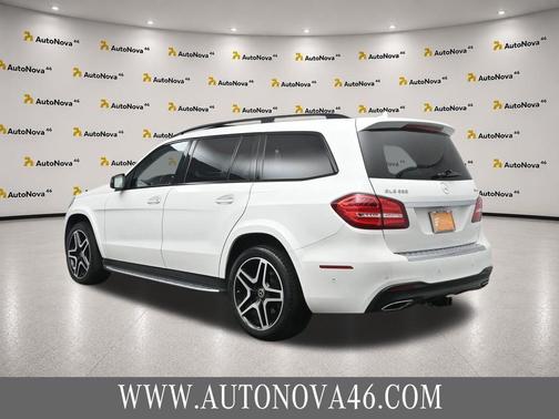 White 2018 Mercedes-Benz GLS 550 Base 4MATIC