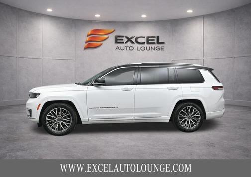 Bright White Clearcoat 2022 Jeep Grand Cherokee L Summit Reserve