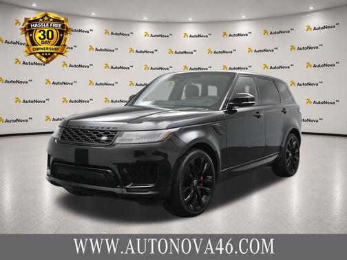 Black 2019 Land Rover Range Rover Sport HST MHEV
