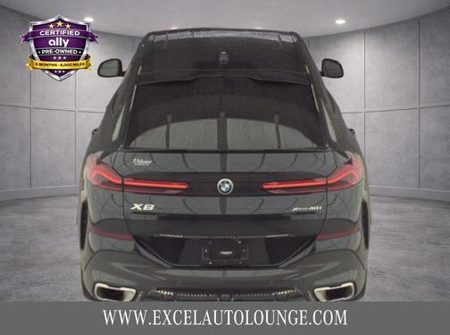 Carbon Black Metallic 2024 BMW X6 xDrive40i
