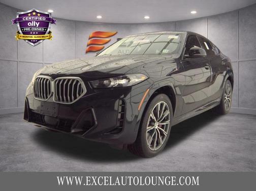 Carbon Black Metallic 2024 BMW X6 xDrive40i