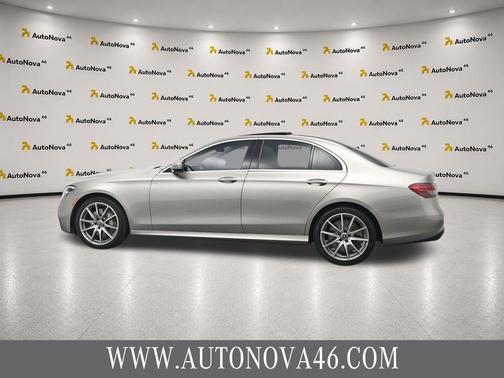 Silver 2023 Mercedes-Benz E-Class 4MATIC