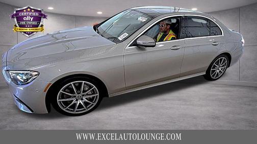 Silver 2023 Mercedes-Benz E-Class 4MATIC