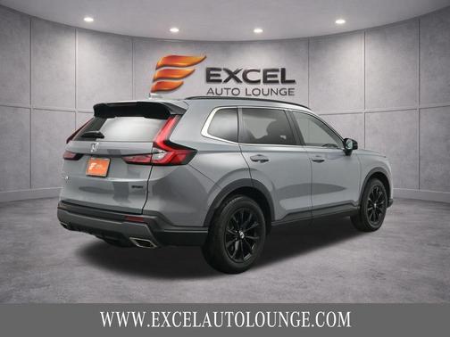 Gray 2025 Honda CR-V Hybrid Sport AWD