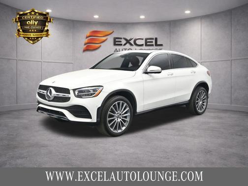 White 2020 Mercedes-Benz GLC 300 4MATIC Coupe