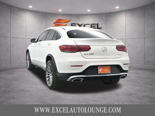 White 2020 Mercedes-Benz GLC 300 4MATIC Coupe