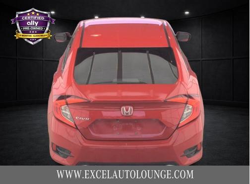 Red 2020 Honda Civic LX