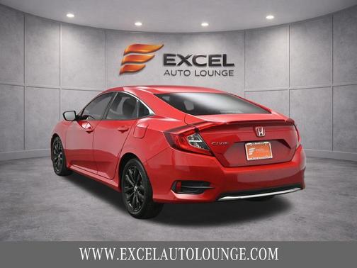Red 2020 Honda Civic LX