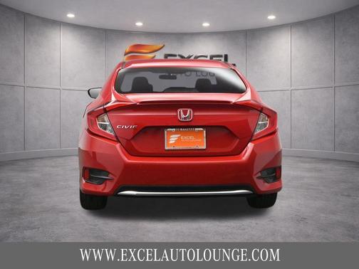 Red 2020 Honda Civic LX