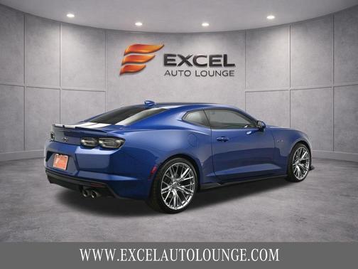 Riverside Blue Metallic 2022 Chevrolet Camaro RWD Coupe LT1