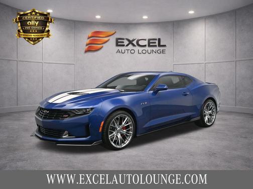 Riverside Blue Metallic 2022 Chevrolet Camaro RWD Coupe LT1