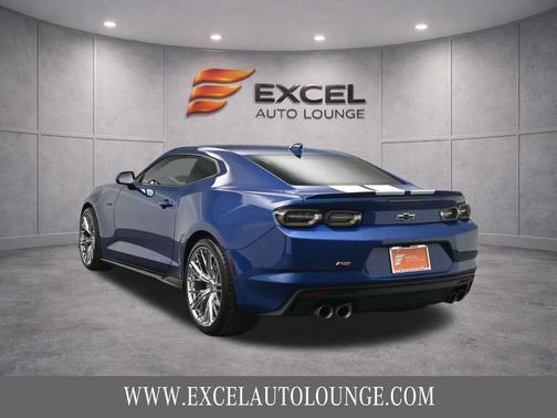 Riverside Blue Metallic 2022 Chevrolet Camaro RWD Coupe LT1