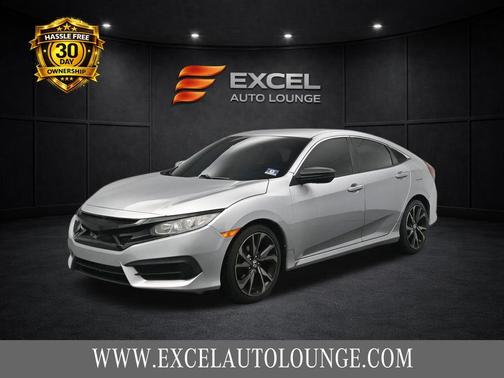 Modern Steel Metallic 2016 Honda Civic LX