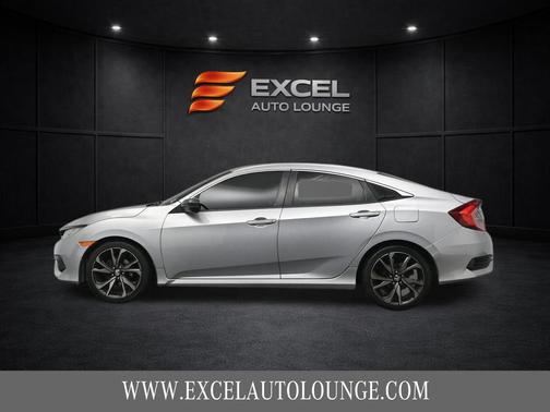 Modern Steel Metallic 2016 Honda Civic LX