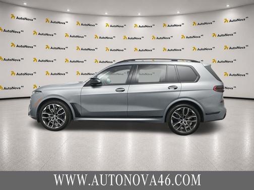 Frozen Pure Grey Metallic 2023 BMW X7 M60i