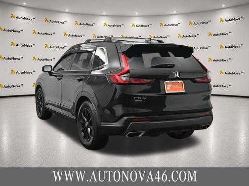 Crystal Black Pearl 2024 Honda CR-V Hybrid Sport FWD