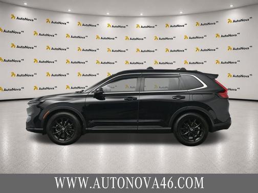 Crystal Black Pearl 2024 Honda CR-V Hybrid Sport FWD