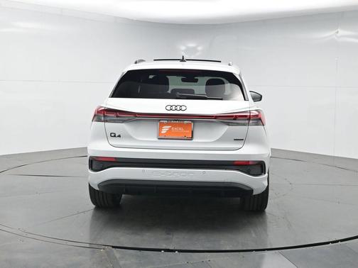 Glacier White 2025 Audi Q4 e-tron Premium Plus 55 quattro
