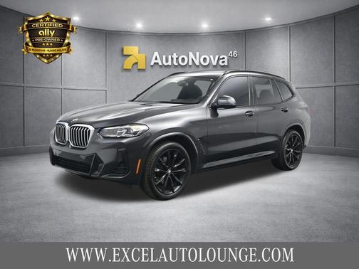 Dark Graphite Metallic 2022 BMW X3 xDrive30i