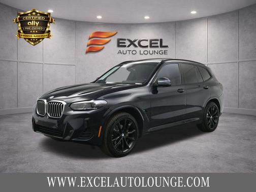 Carbon Black Metallic 2022 BMW X3 xDrive30i