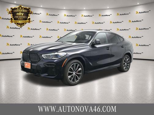 Carbon Black Metallic 2023 BMW X6 M50i