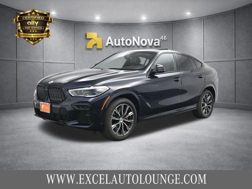 Carbon Black Metallic 2023 BMW X6 M50i