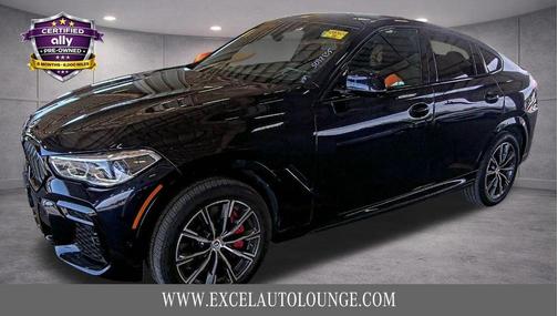 Carbon Black Metallic 2023 BMW X6 M50i