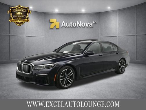 Carbon Black Metallic 2020 BMW 750 i xDrive