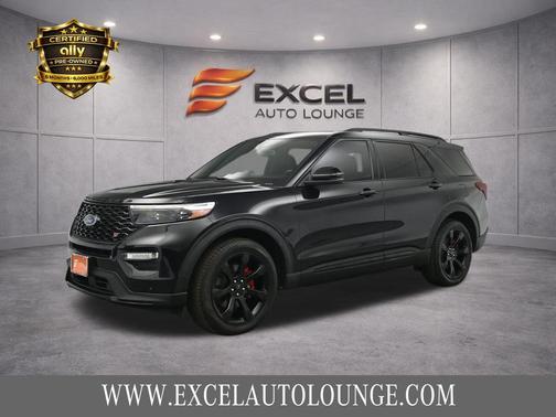 Agate Black Metallic 2021 Ford Explorer ST