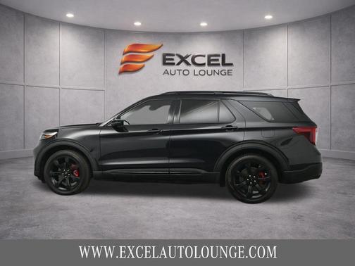 Agate Black Metallic 2021 Ford Explorer ST