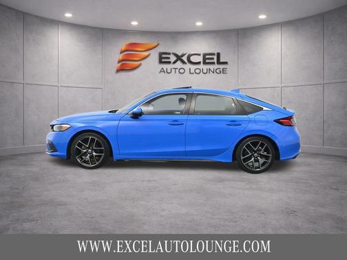 Boost Blue Pearl 2023 Honda Civic Sport Touring