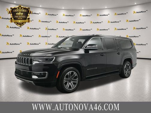 Diamond Black Crystal Pearlcoat 2024 Jeep Wagoneer L Series II 4x4