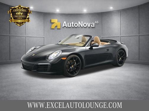 Black 2017 Porsche 911 Carrera