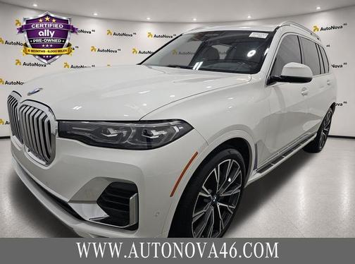 Mineral White Metallic 2022 BMW X7 xDrive40i